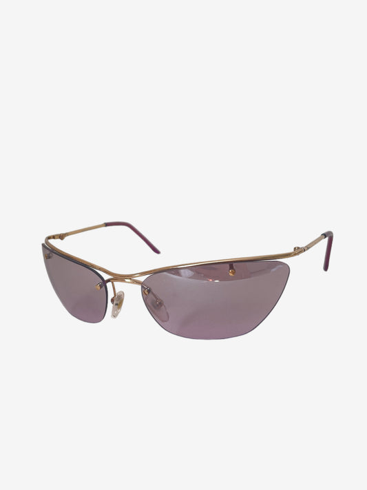 Christian Dior 'flash' sunglasses.