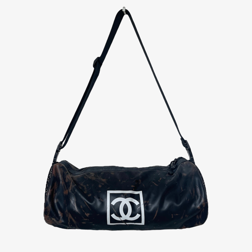 Vintage Chanel sport line duffle bag
