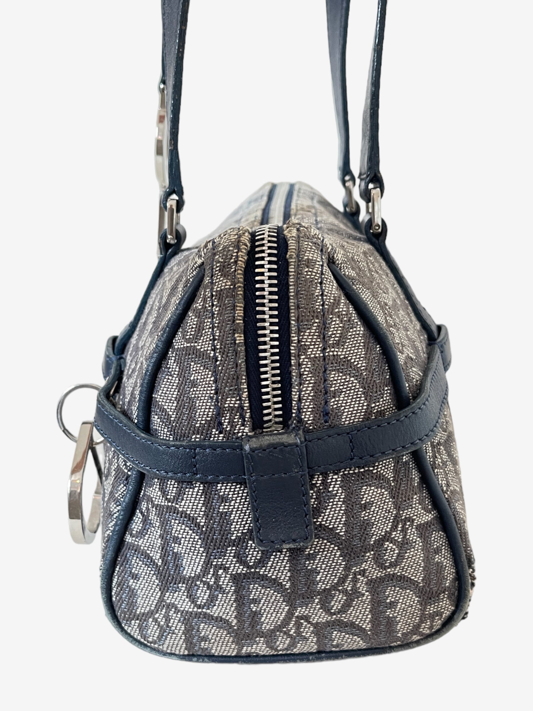 Vintage Dior monogram shoulder bag