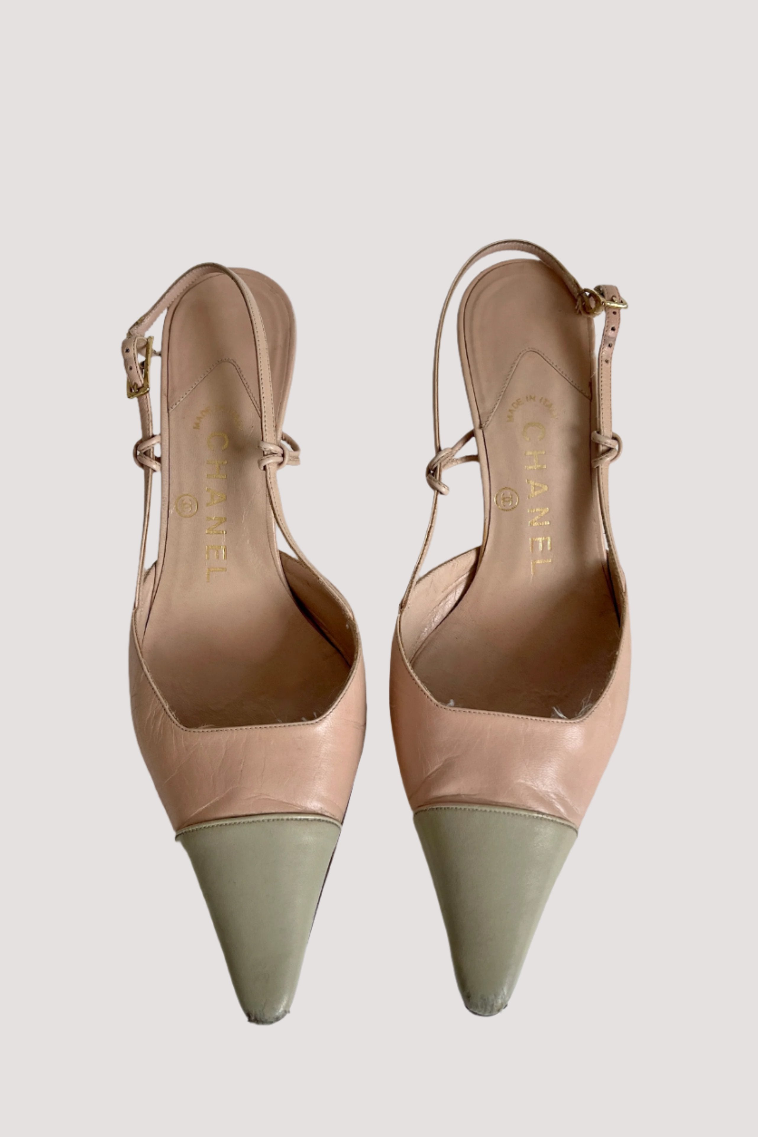 Chanel slingback heels EU36