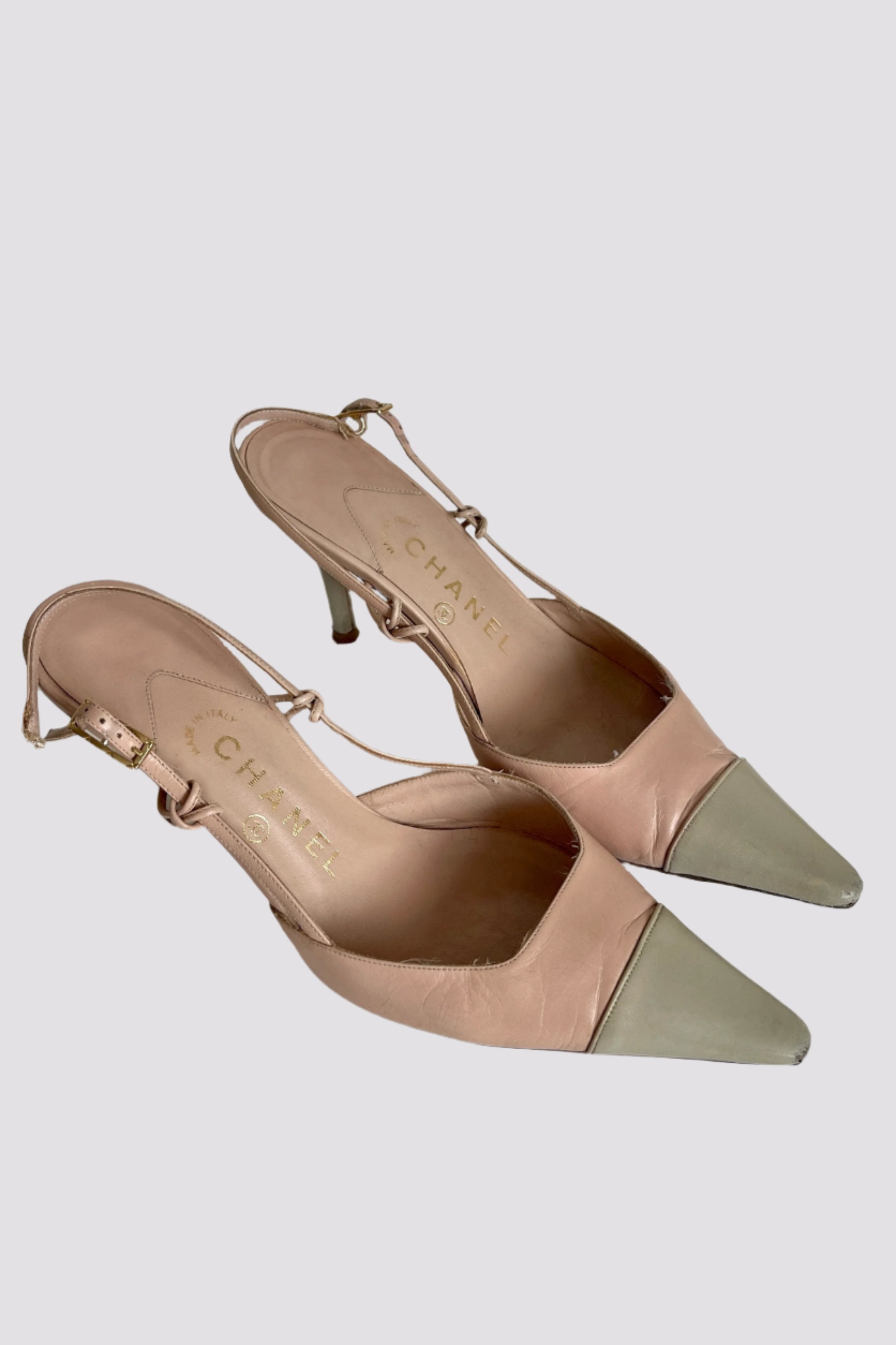 Chanel slingback heels EU36