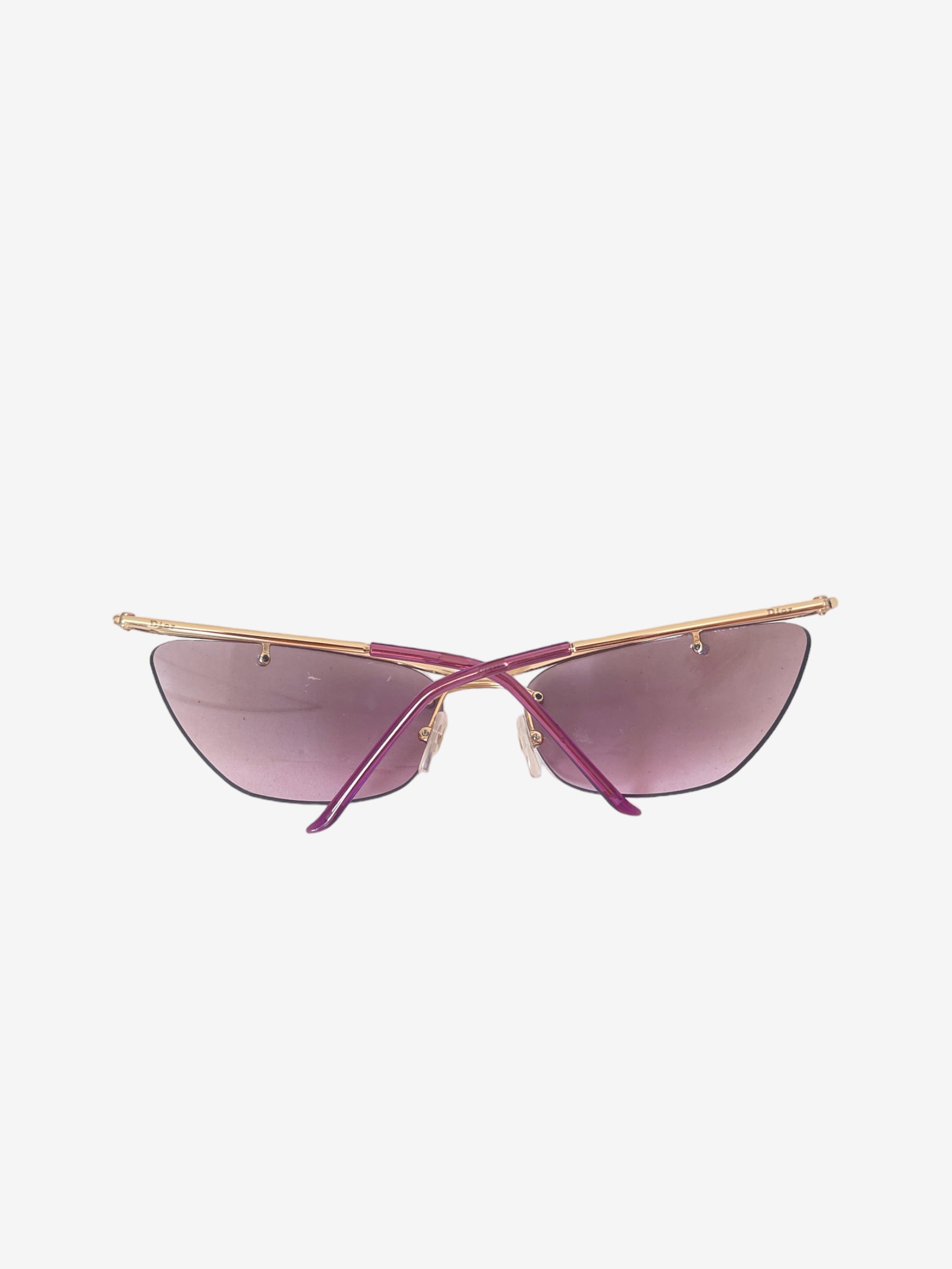 Christian Dior 'flash' sunglasses.