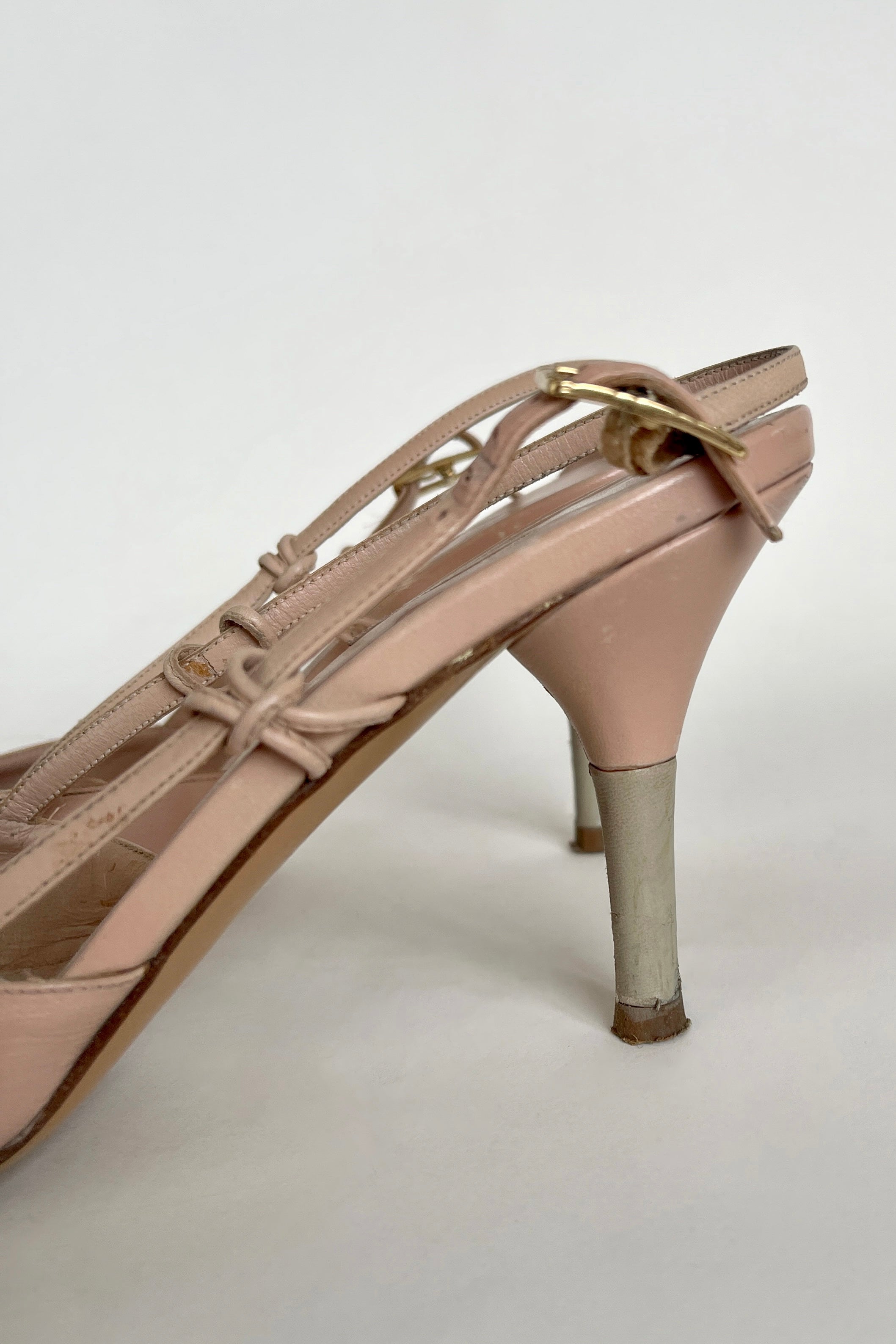 Chanel slingback heels EU36