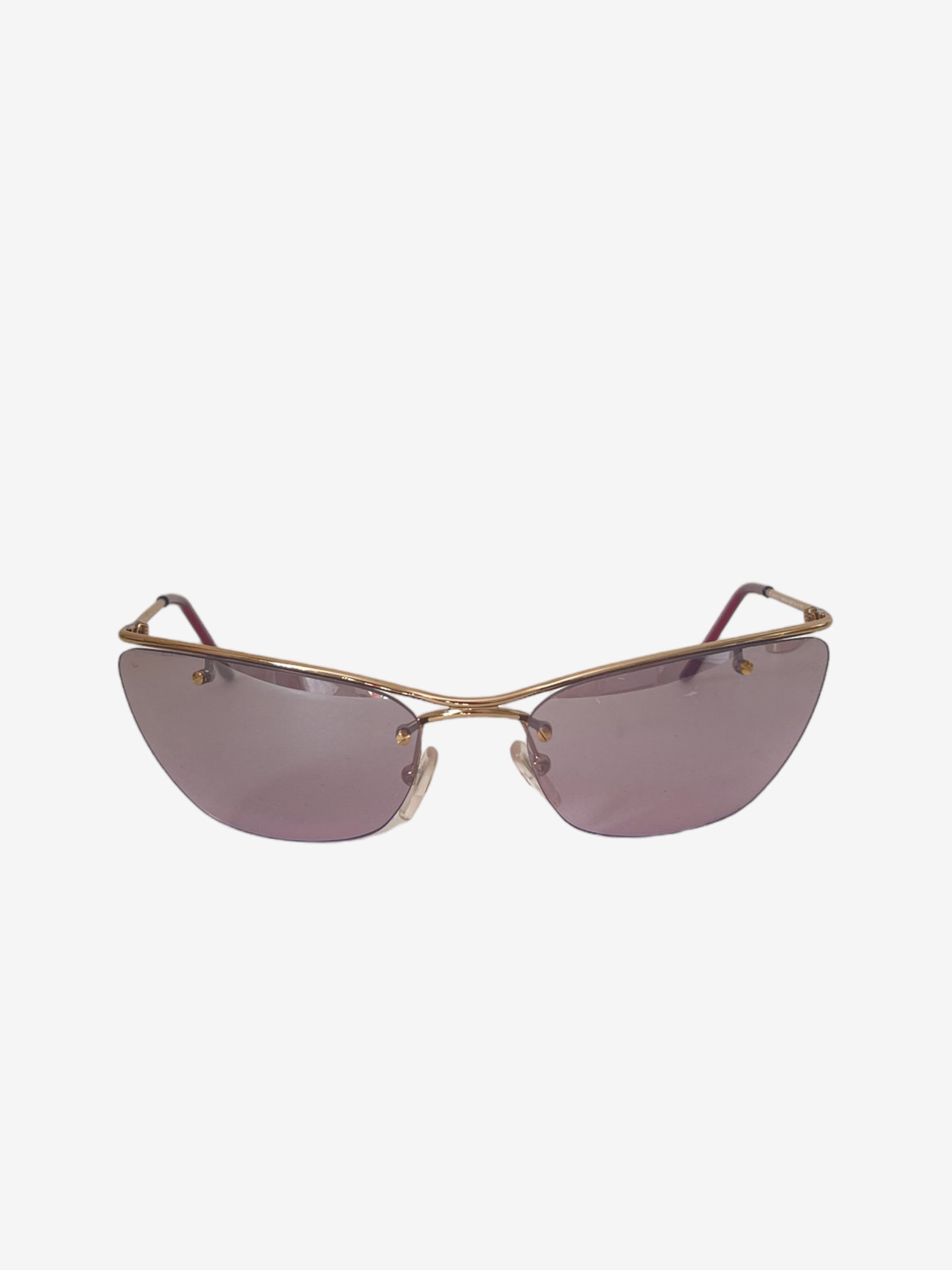 Christian Dior 'flash' sunglasses.
