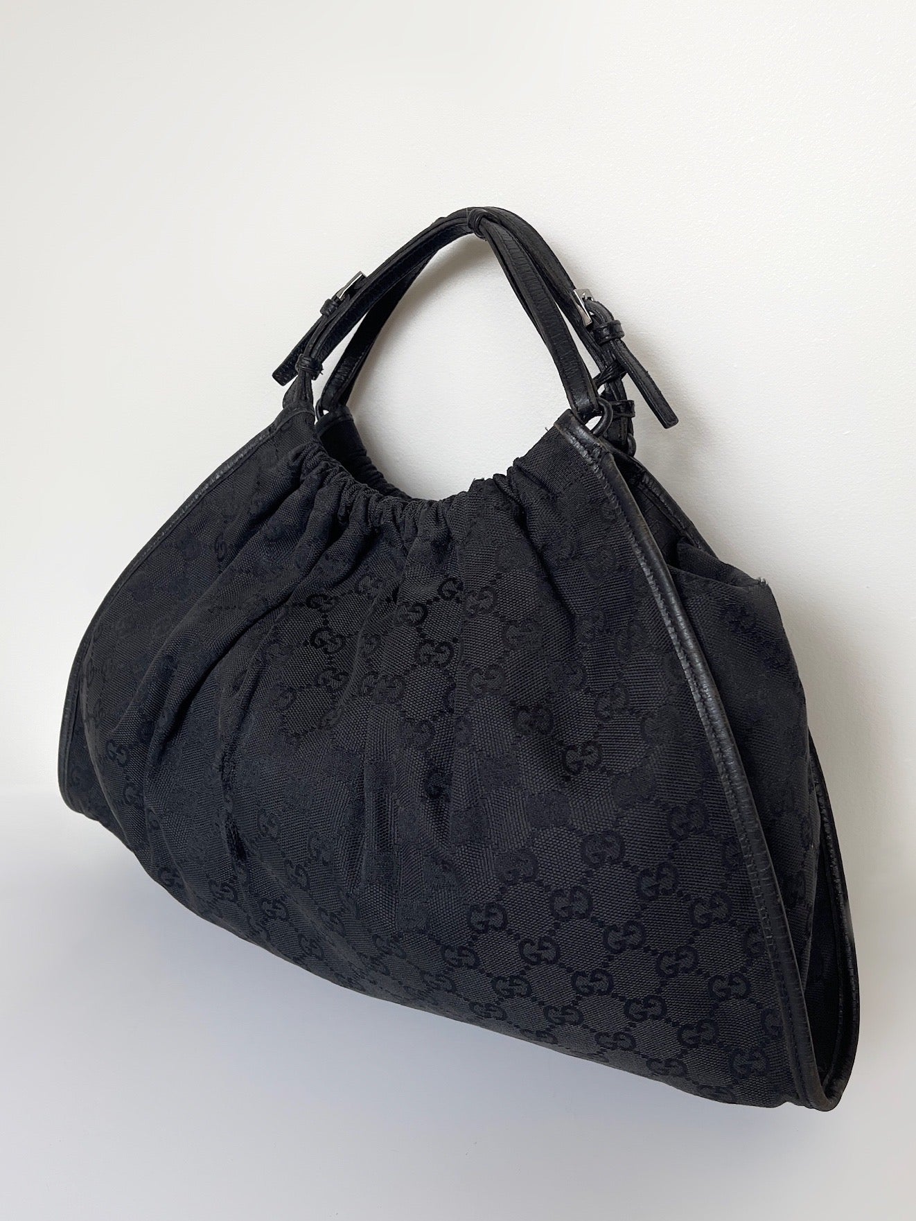 Vintage Gucci monogram hobo bag