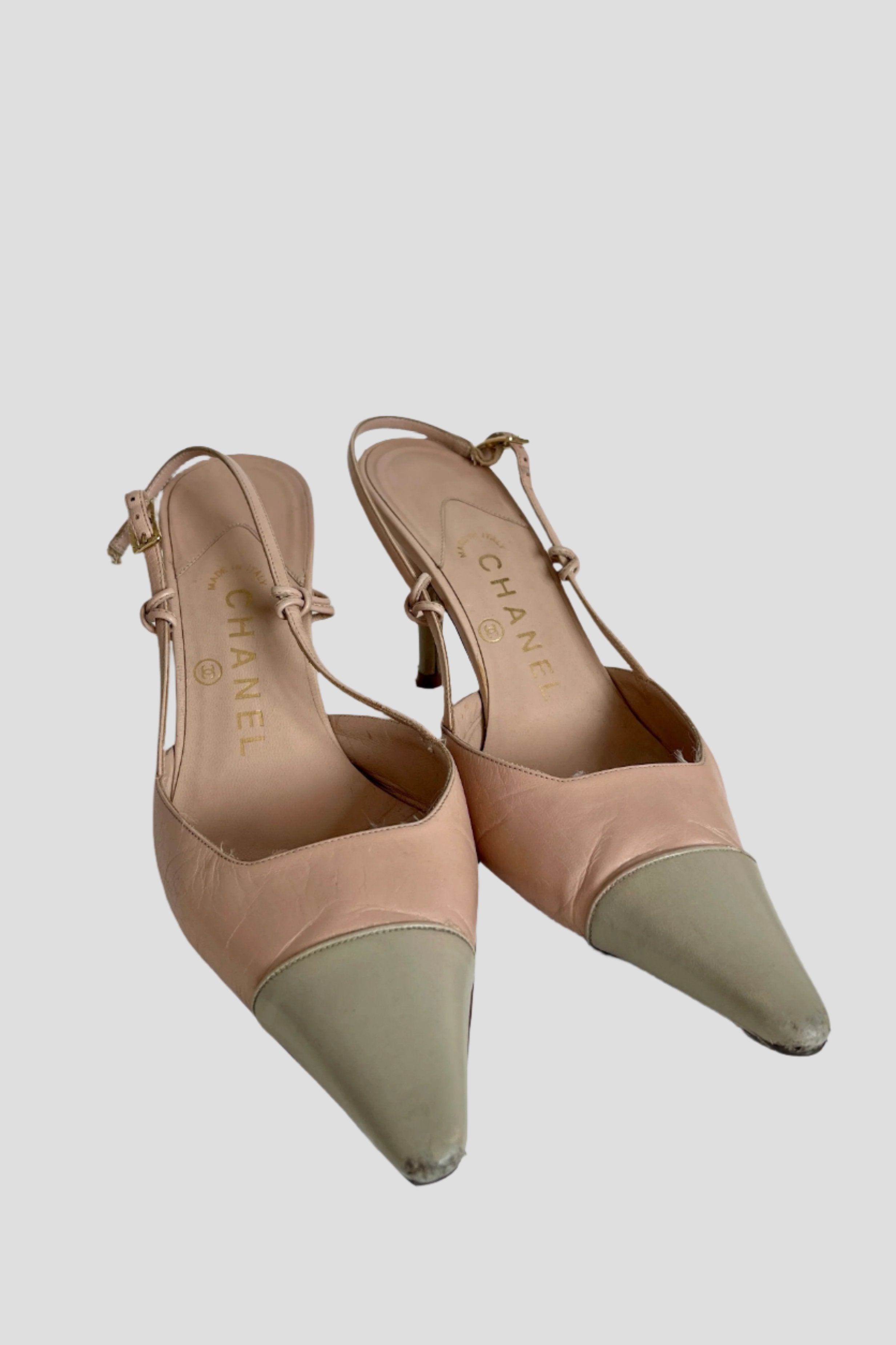 Chanel slingback heels EU36