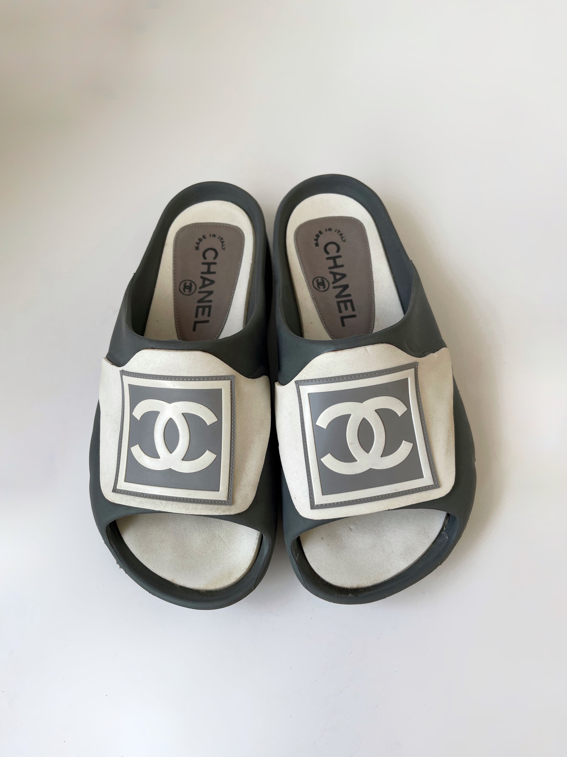 Chanel Sport Line Foam Slide Sandals