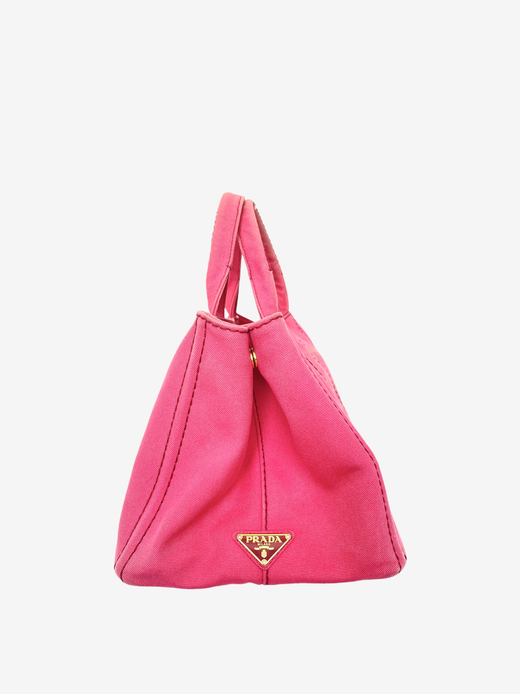 Prada Canapa large tote bag - Pink