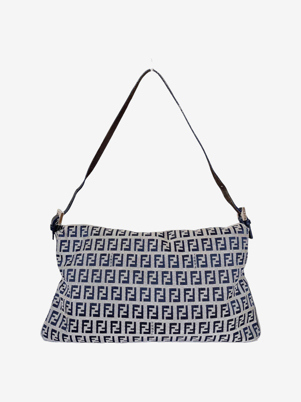Fendi double flap Zucchino baguette