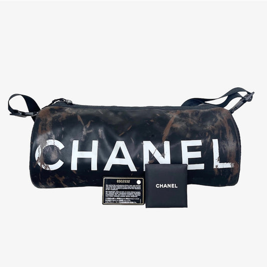 Vintage Chanel sport line duffle bag