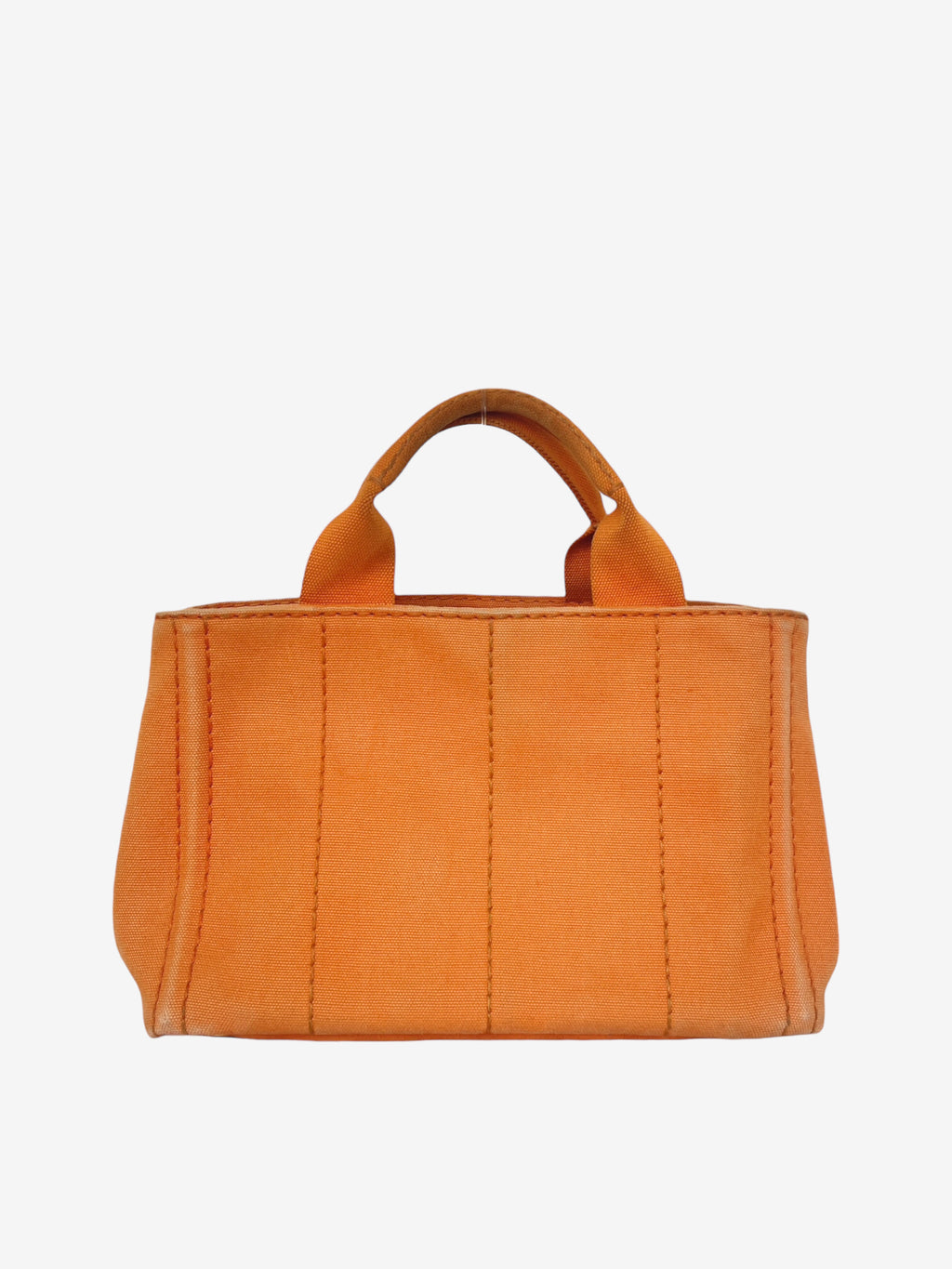 Prada Canapa bag - small orange tote
