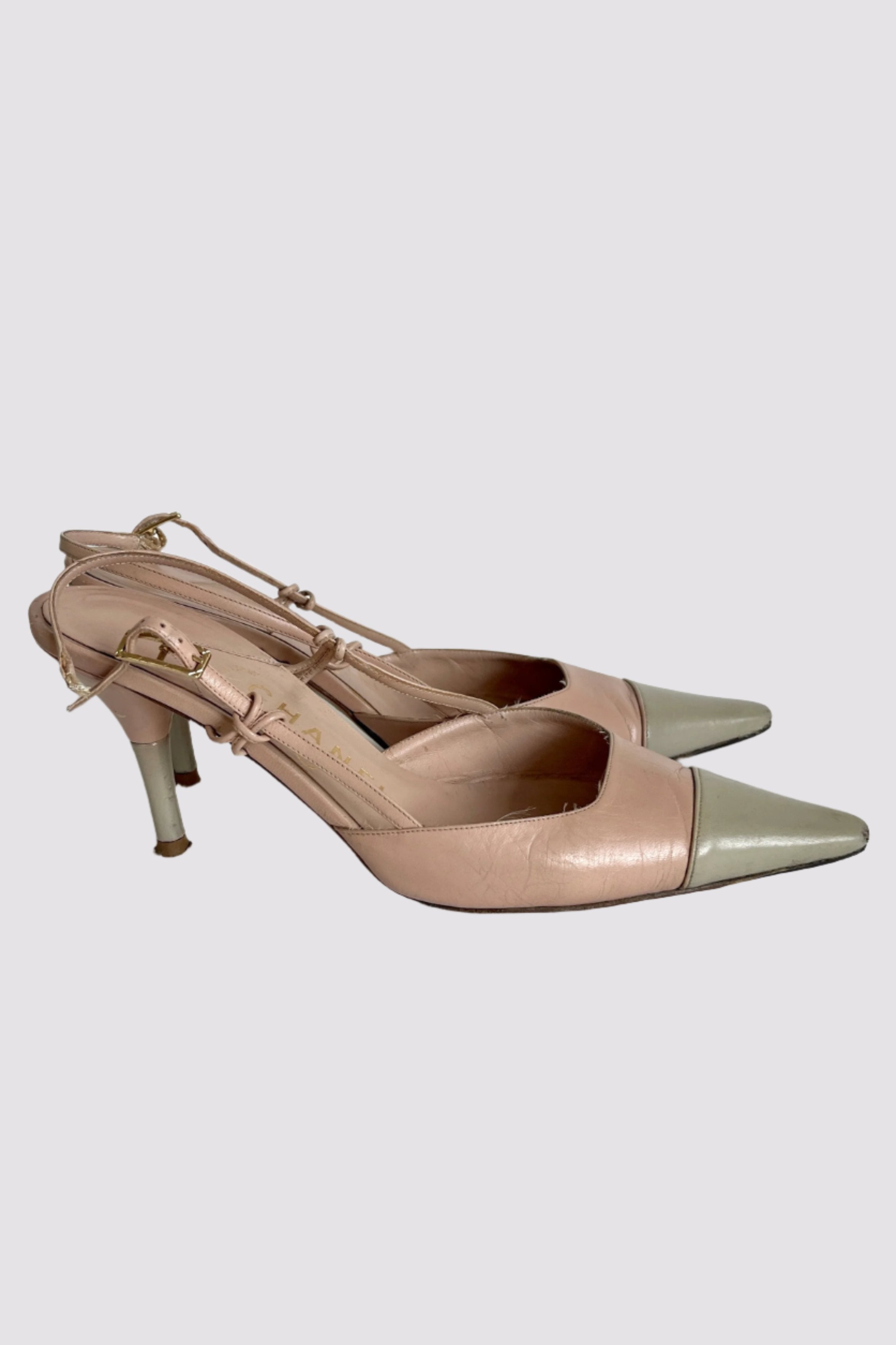 Chanel slingback heels EU36