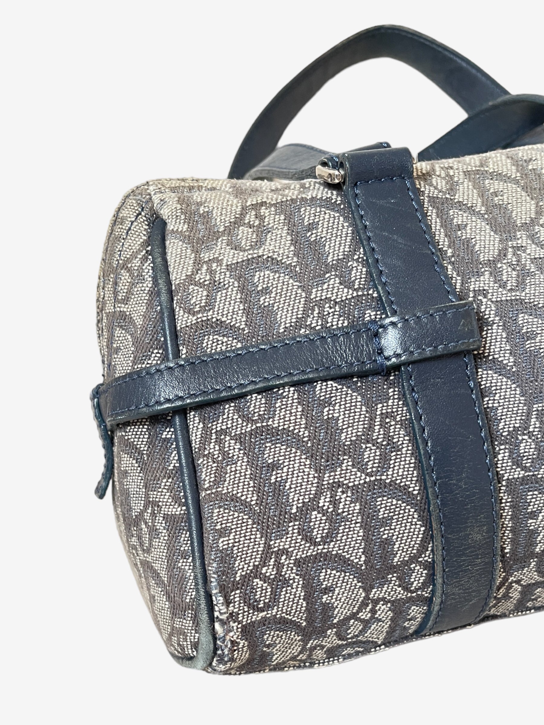 Vintage Dior monogram shoulder bag