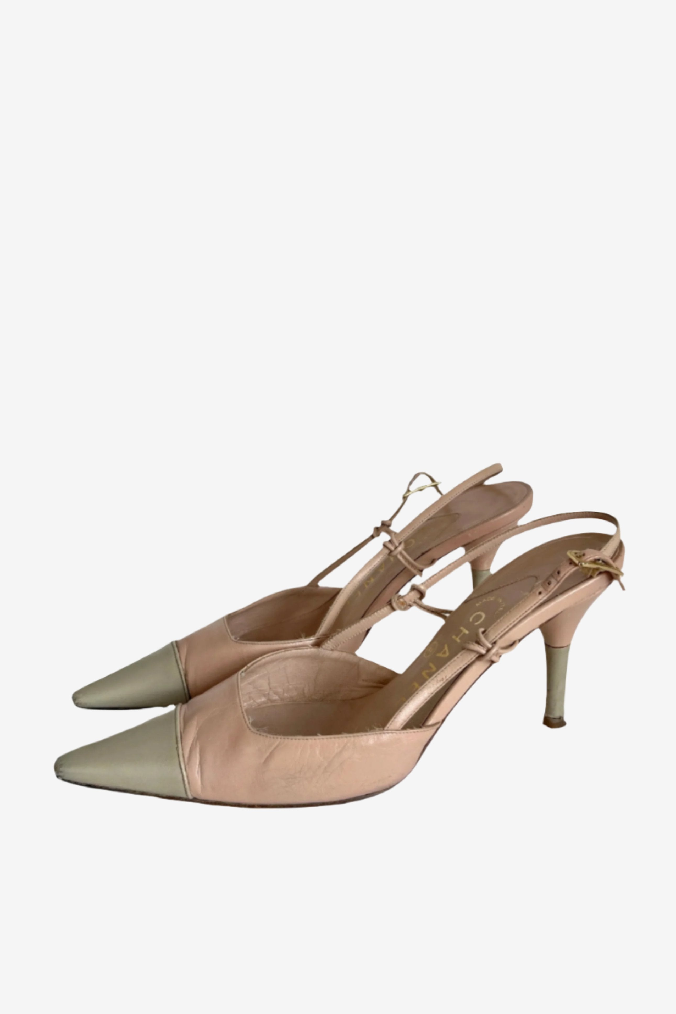 Chanel slingback heels EU36