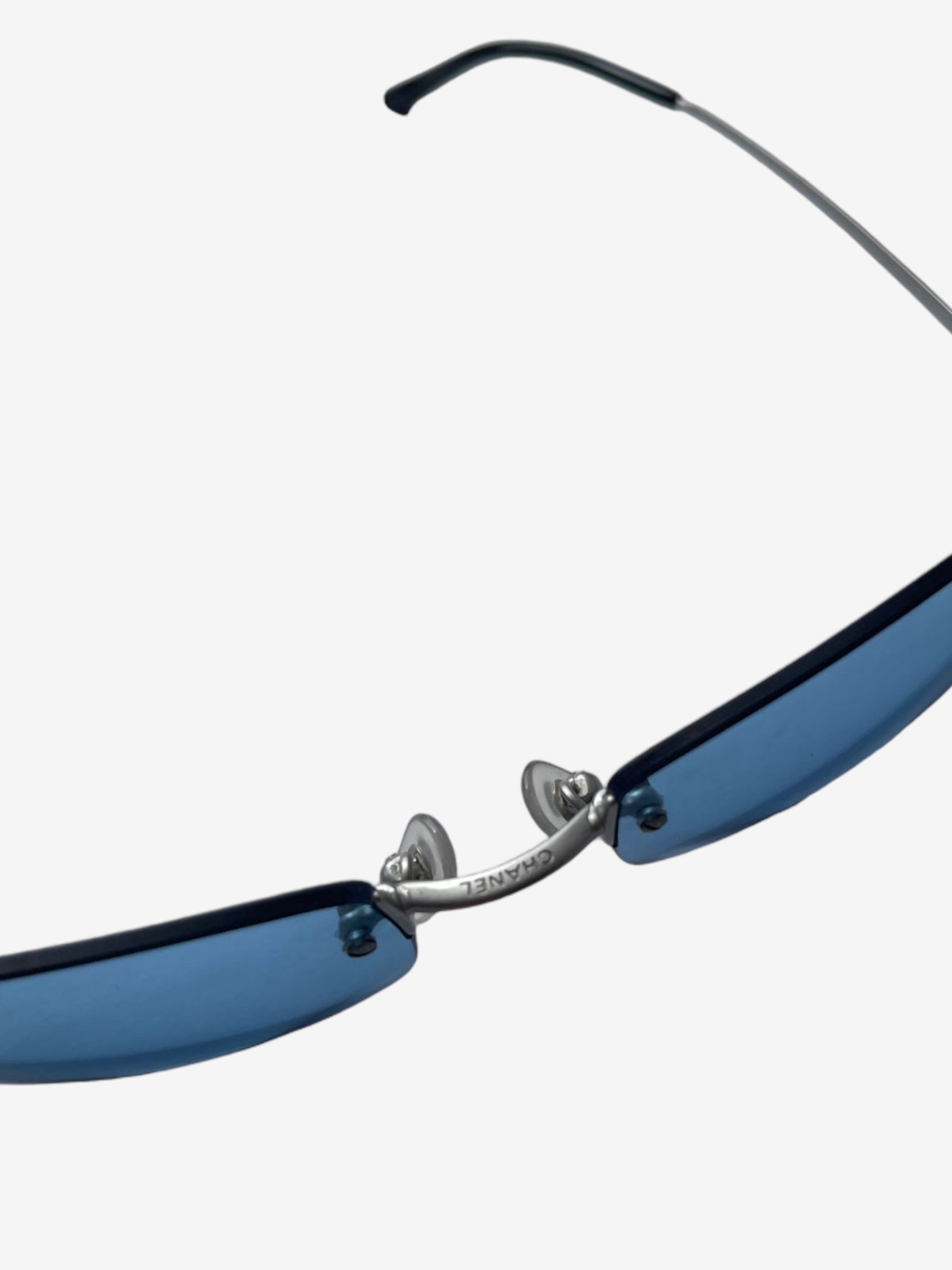 Vintage Chanel rimless sunglasses