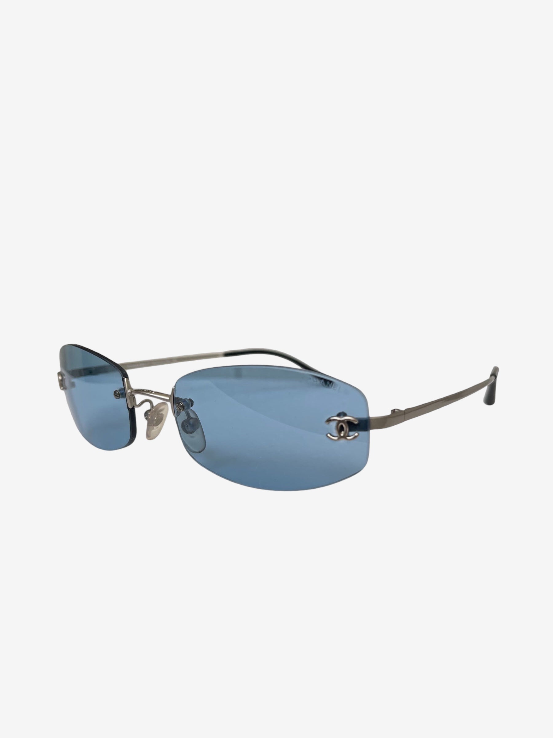 Vintage Chanel rimless sunglasses
