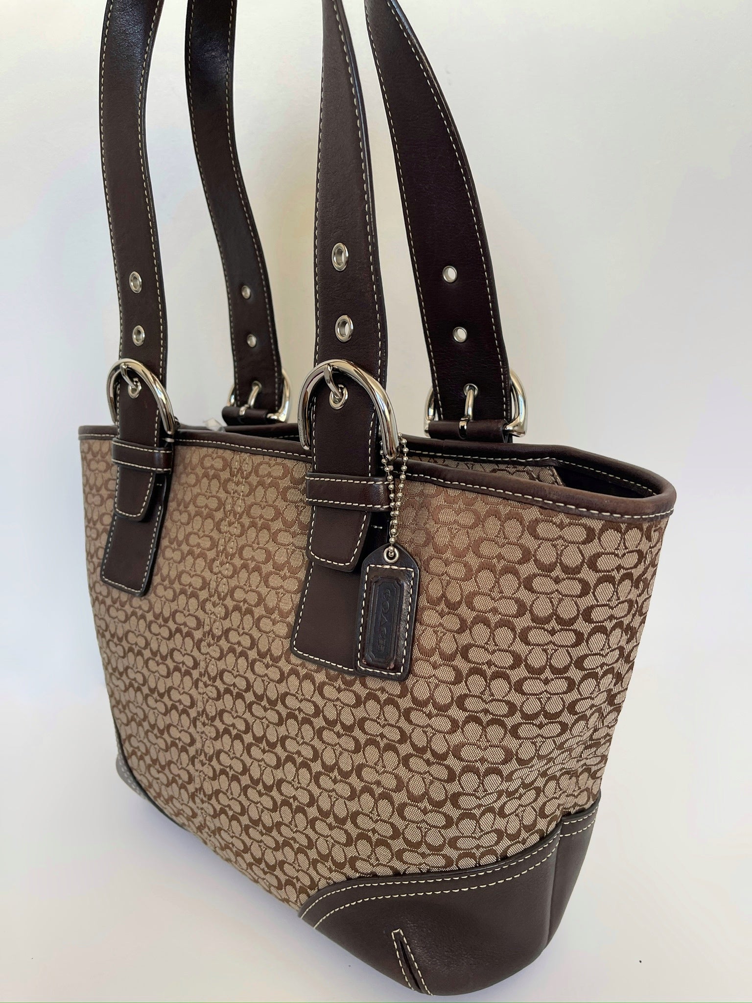 Vintage Y2K Coach signature soho shoulder bag - 2003.