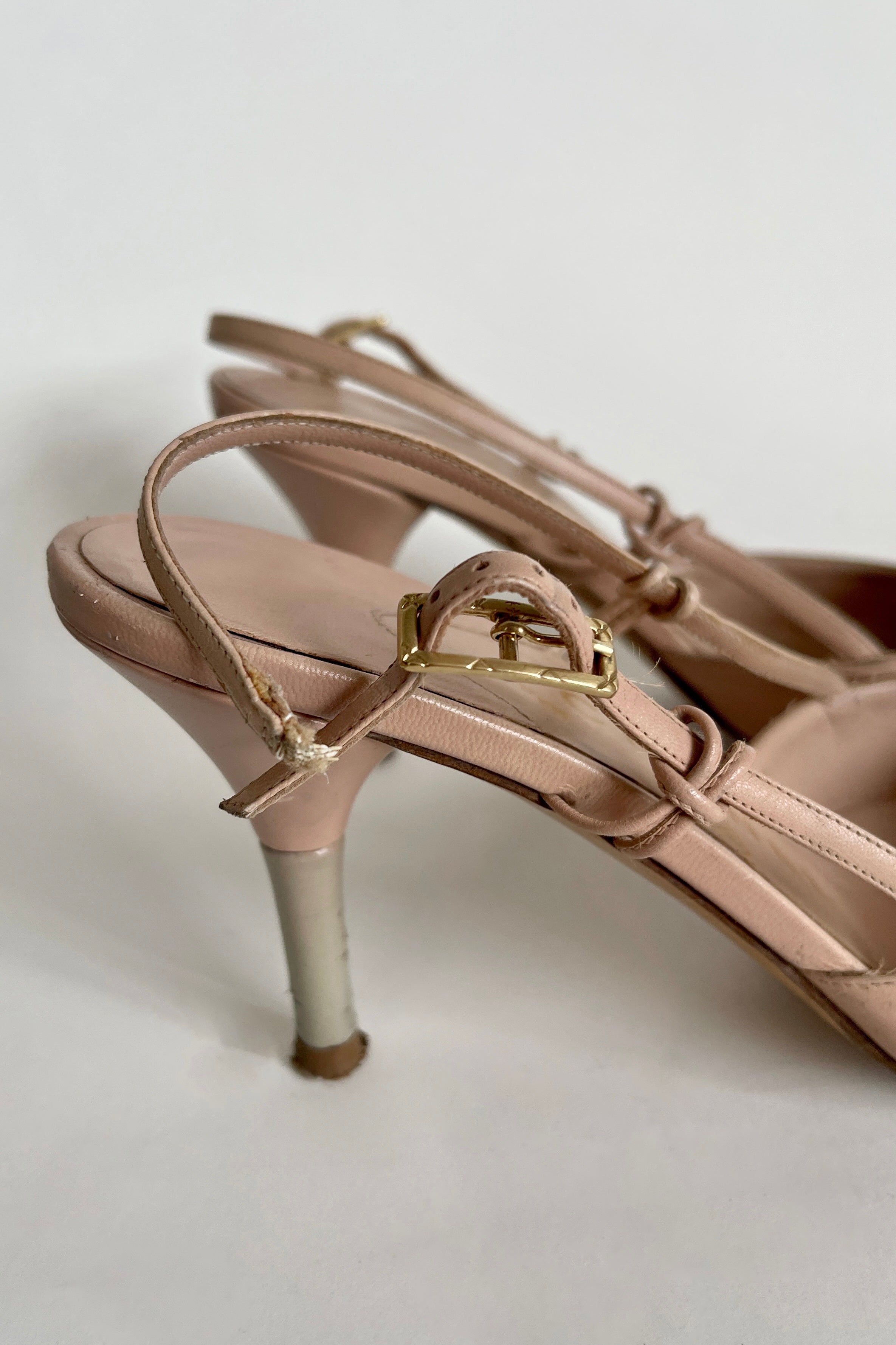 Chanel slingback heels EU36