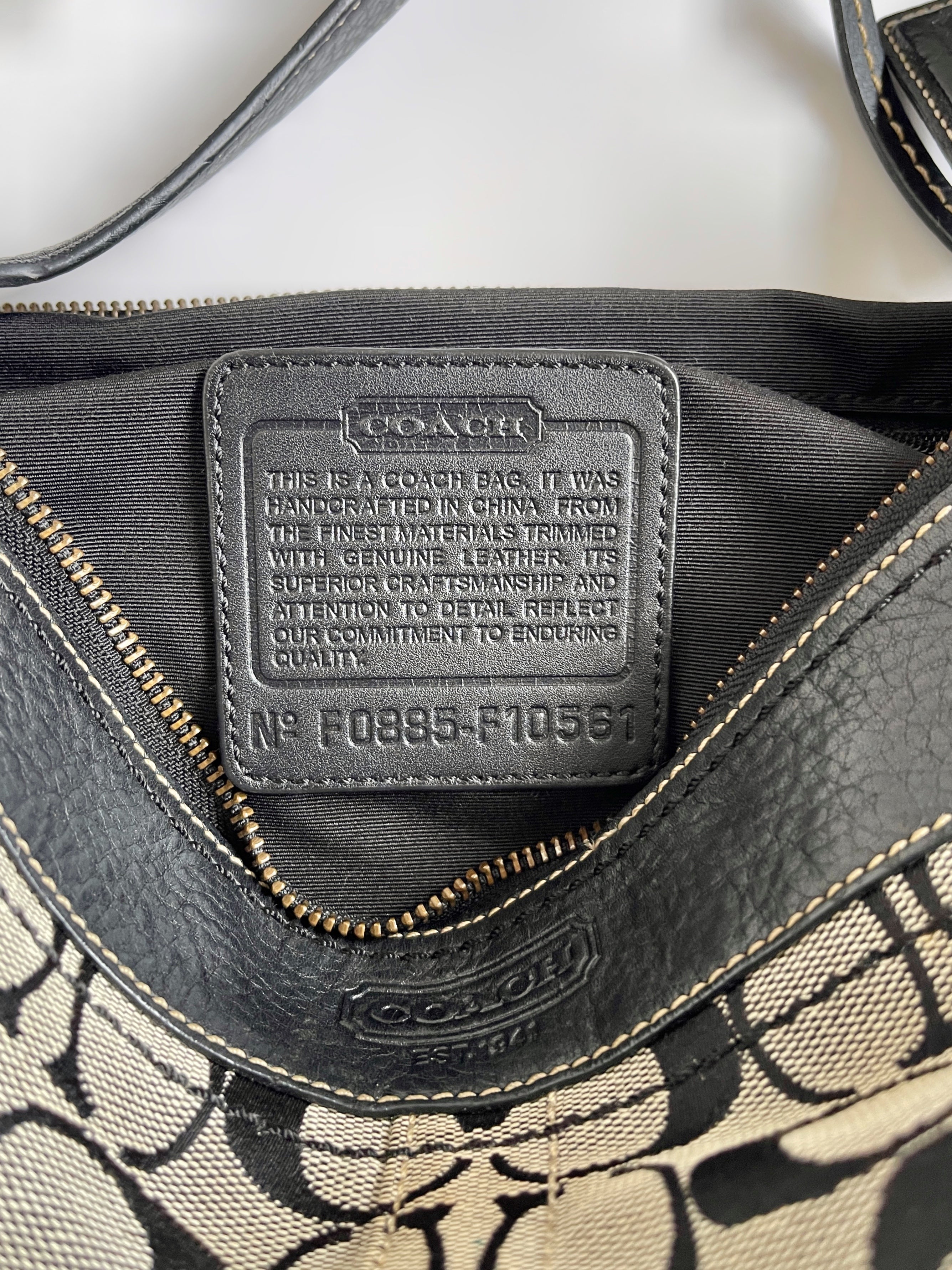 Vintage Y2K Coach signature bag