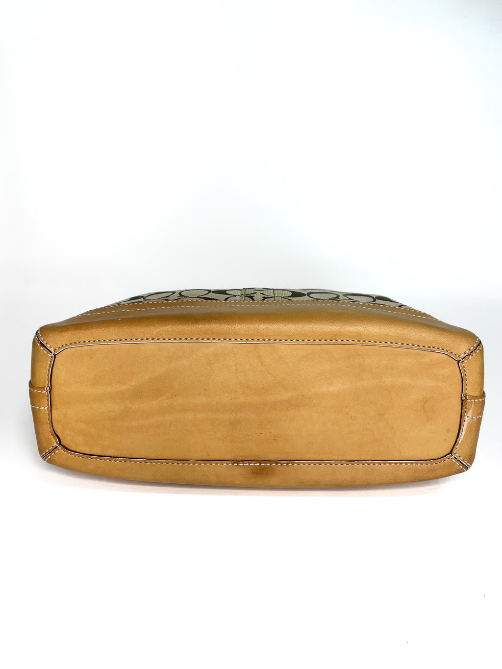 2000s Coach signature monogram bag
