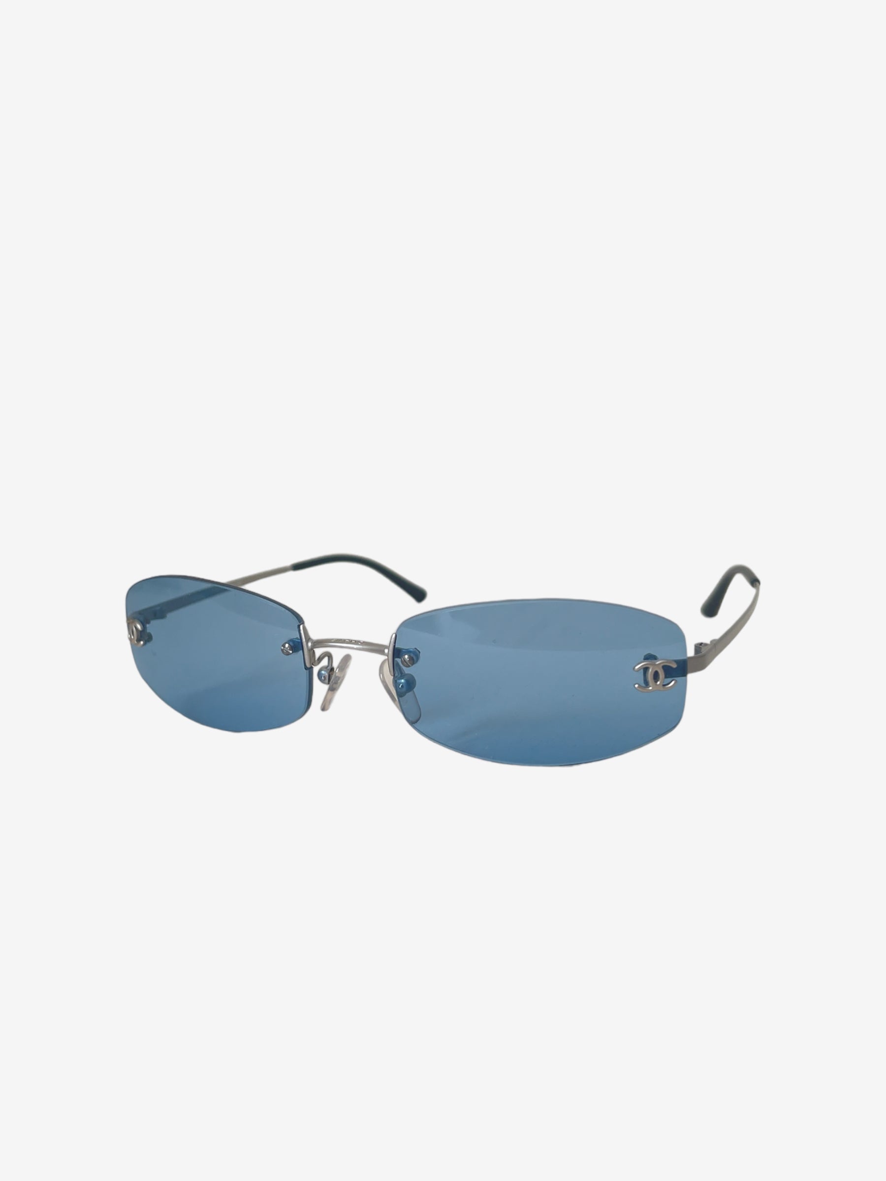 Vintage Chanel rimless sunglasses