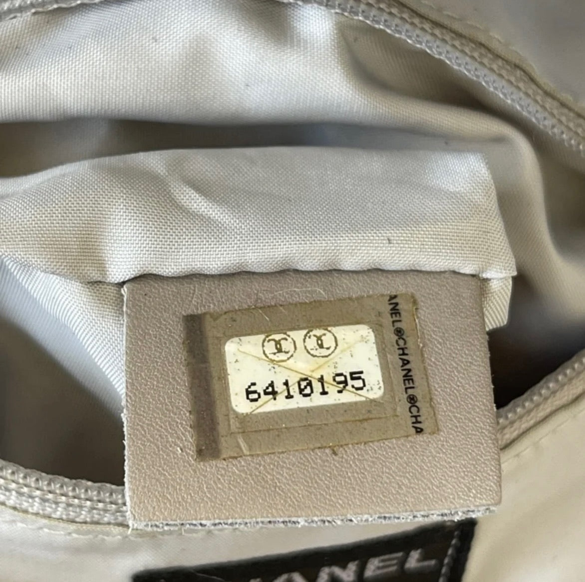 Vintage Chanel Sports Line backpack bag
