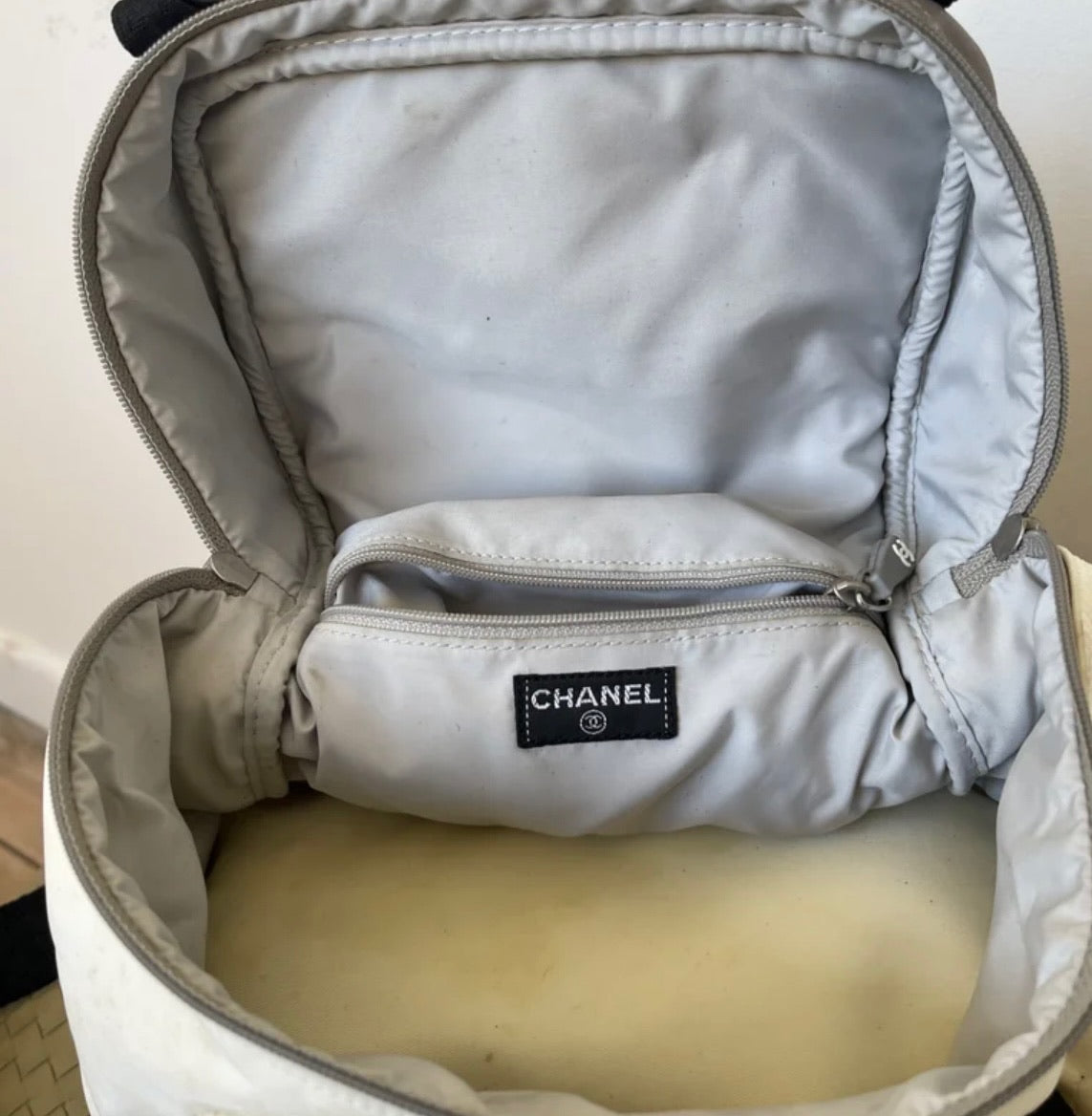 Vintage Chanel Sports Line backpack bag
