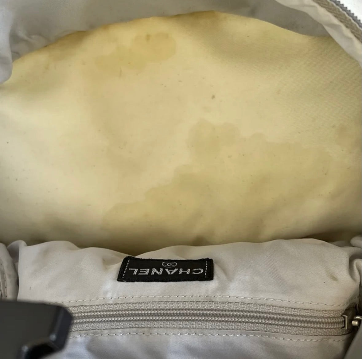 Vintage Chanel Sports Line backpack bag