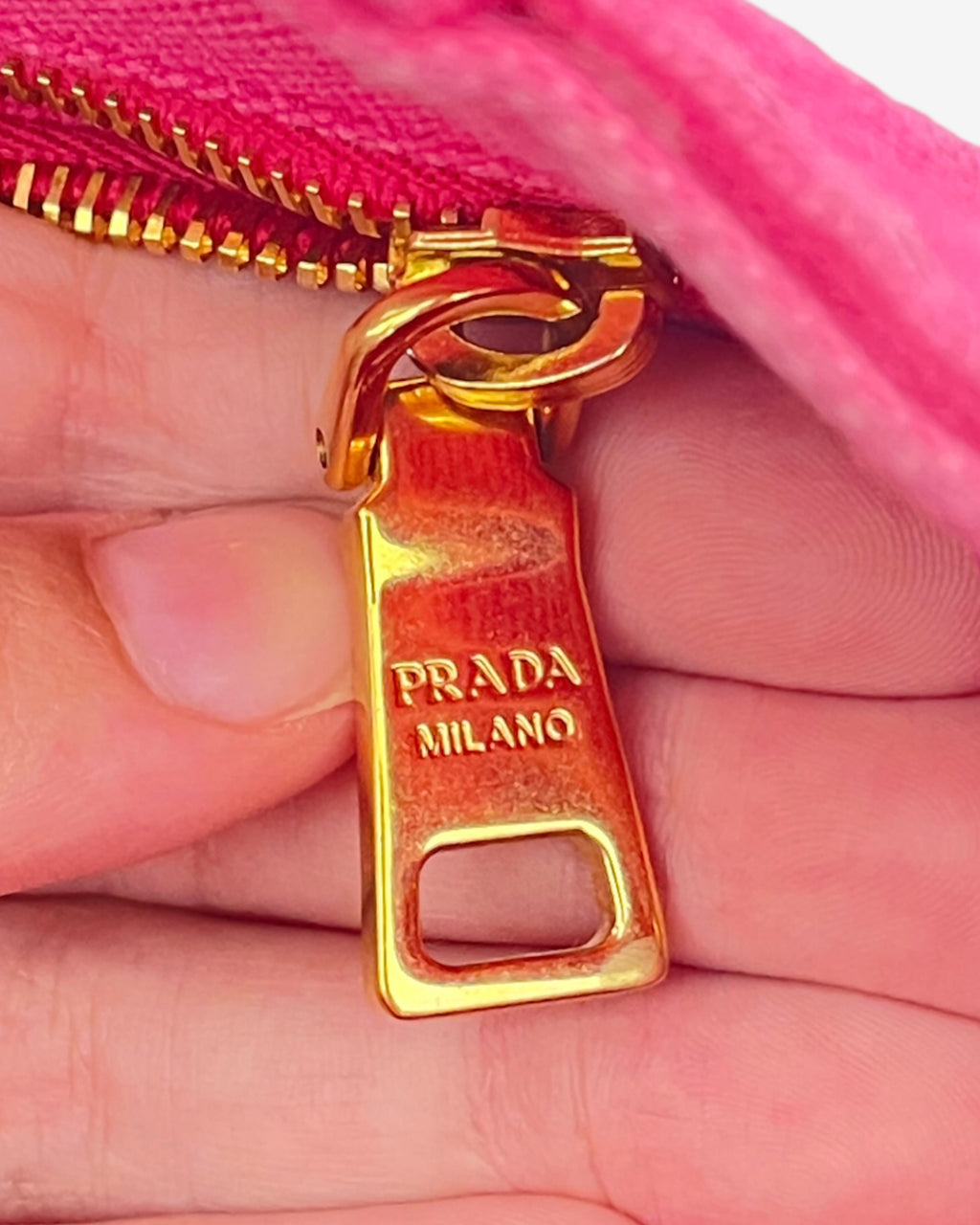 Prada Canapa large tote bag - Pink