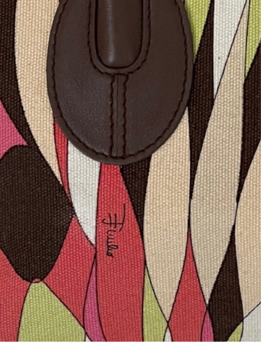 Emilio Pucci top handle bag
